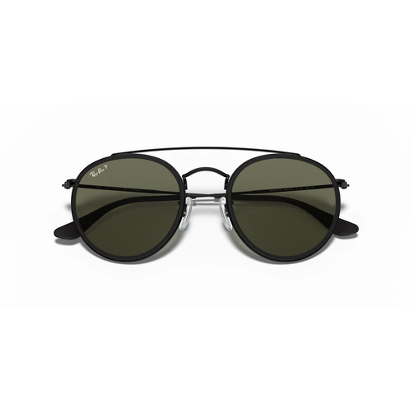 Ray Ban 0RB3647N 002/58 51 Black/Polarized Green Sunglasses
