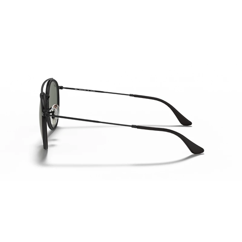 Ray Ban 0RB3647N 002/58 51 Black/Polarized Green Sunglasses
