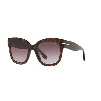 Tom Ford FT0613 - Shiny Classic Dark Havana w/ Gradient Burgundy