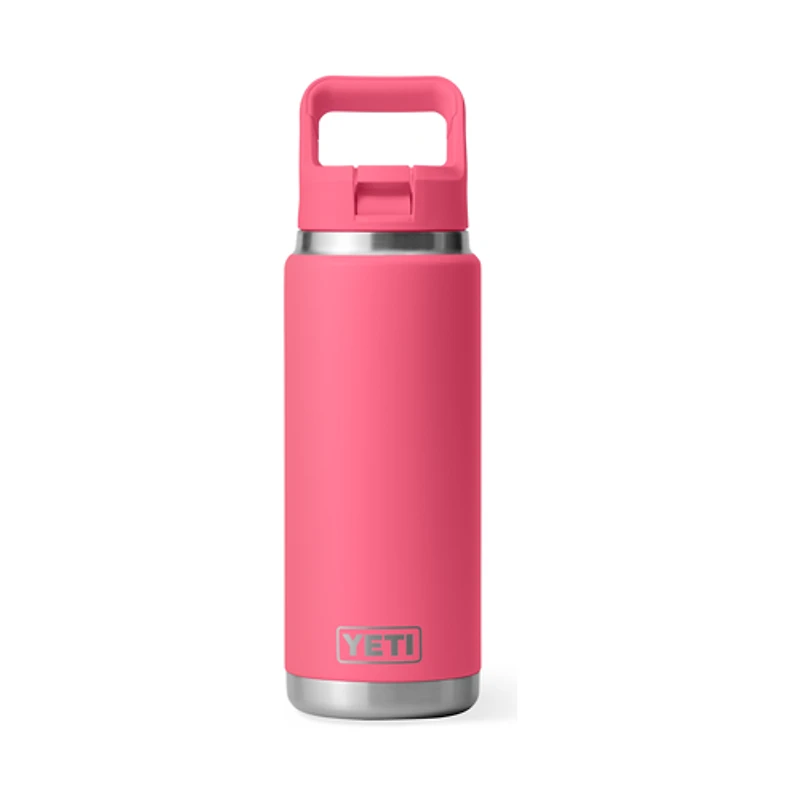 YETI Rambler Water Bottle with Color-matched Straw Cap