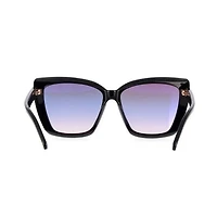 Tom Ford FT0920 Shiny Black / Blue To Pink
