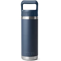 YETI Rambler Water Bottle with Color-matched Straw Cap