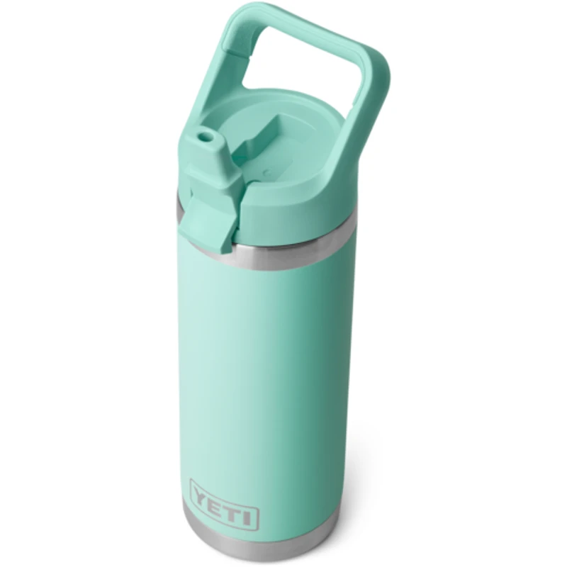 YETI Rambler Water Bottle with Color-matched Straw Cap