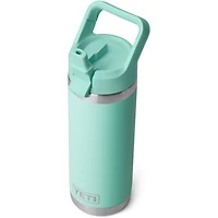 YETI Rambler Water Bottle with Color-matched Straw Cap