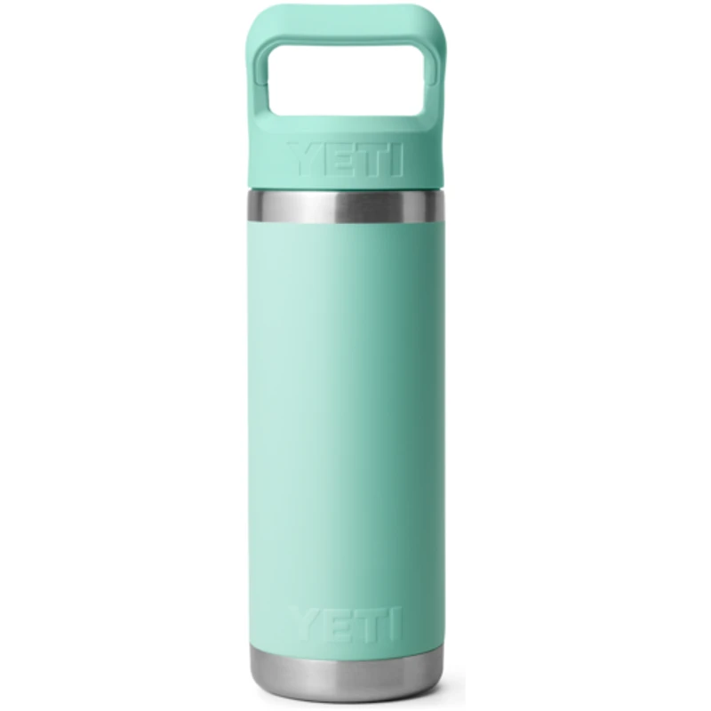 YETI Rambler Water Bottle with Color-matched Straw Cap
