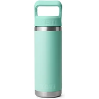 YETI Rambler Water Bottle with Color-matched Straw Cap