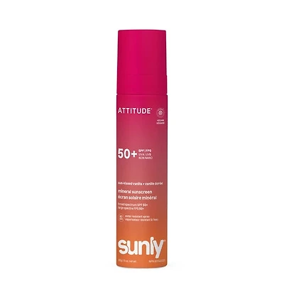 Attitude Sunly Mineral Sunscreen Spray Face & Body SPF 50
