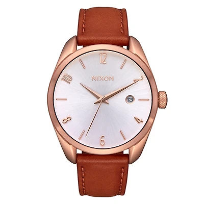Nixon Thalia Leather Rose Gold / White
