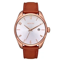 Nixon Thalia Leather Rose Gold / White