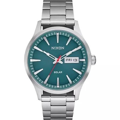 Nixon Sentry Solar Stainless Steel