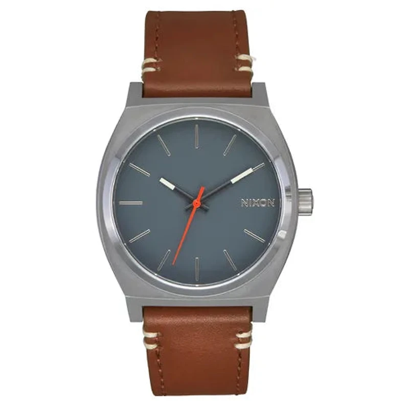 Nixon Time Teller Leather
