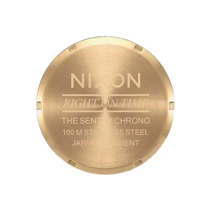 Nixon Sentry Chrono Leather