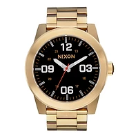 Nixon Corporal Stainless Steel Yellow Gold / Black