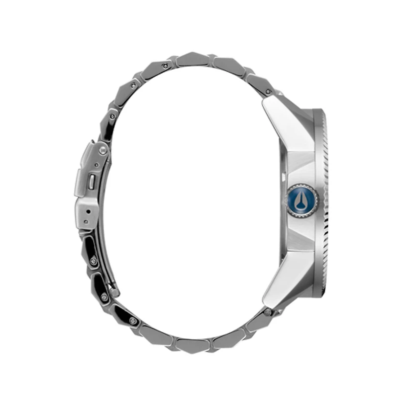 Nixon Corporal Stainless Steel Silver/Indigo