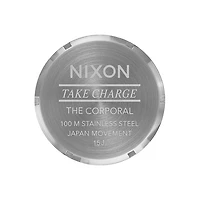 Nixon Corporal Stainless Steel Silver/Indigo