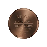 Nixon Corporal Stainless Steel Chocolate/Dark Roast
