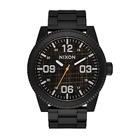 Nixon Corporal Stainless Steel Super Black/Black Top