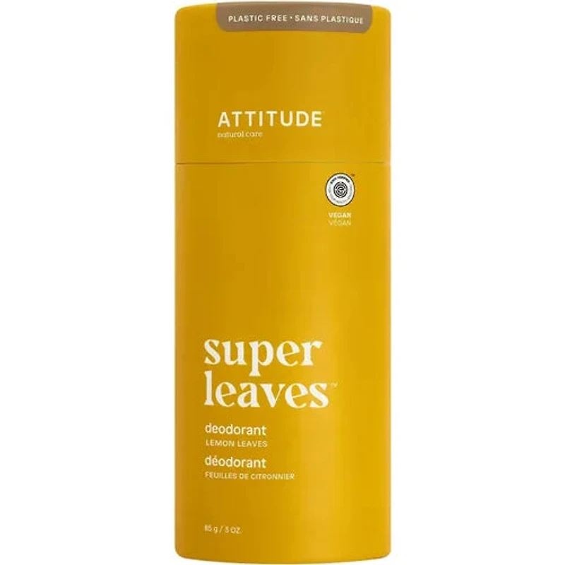 Attitude Super Leaves Plastic Free Deodorant