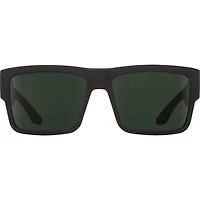 SPY Cyrus Soft Matte Black Happy Grey Green Polarized