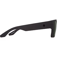 SPY Cyrus Soft Matte Black Happy Grey Green Polarized
