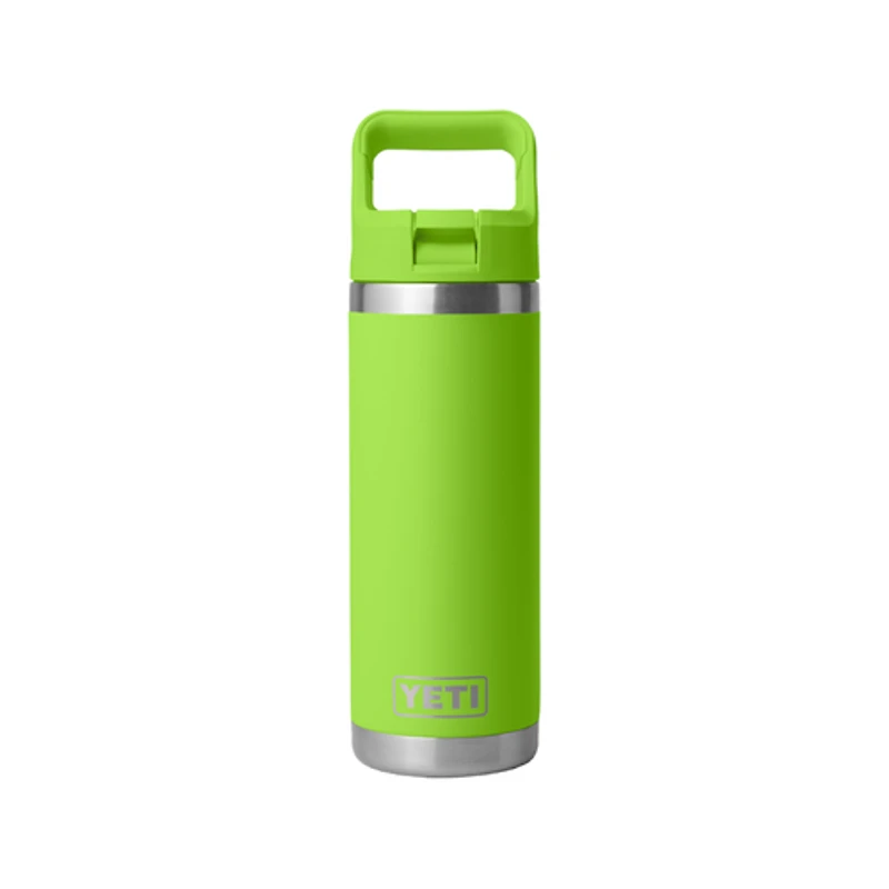 YETI Rambler Water Bottle with Color-matched Straw Cap