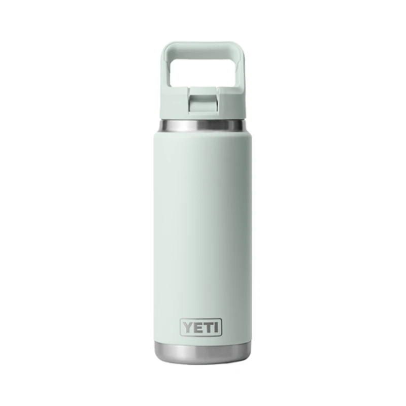 YETI Rambler Water Bottle with Color-matched Straw Cap