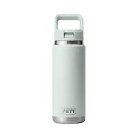 YETI Rambler Water Bottle with Color-matched Straw Cap
