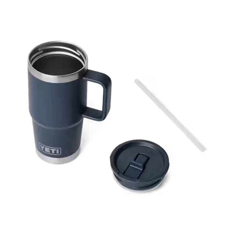 YETI Rambler Travel Straw Mug with Colour-Matched Lid