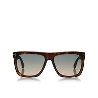 Tom Ford FT0513 Dark Havana / Turquoise Gradient