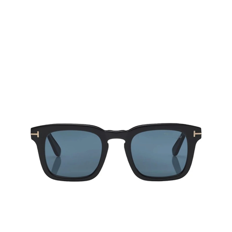 Tom Ford DAX FT0751 5001V - Black w/Blue Polarized