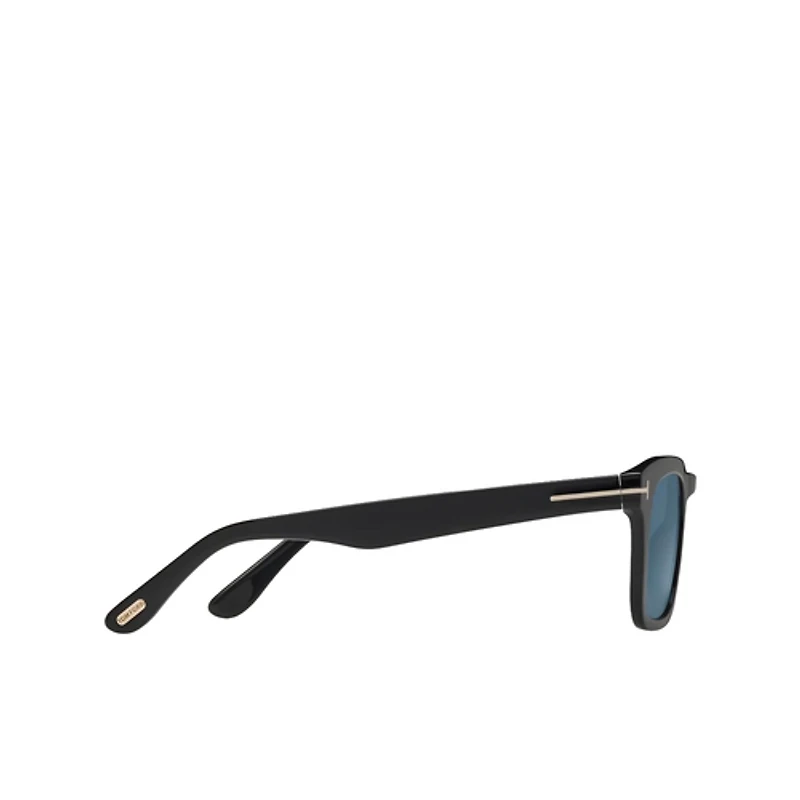 Tom Ford DAX FT0751 5001V - Black w/Blue Polarized