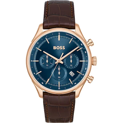HUGO BOSS Gregor Chrono with Mesh Bracelet