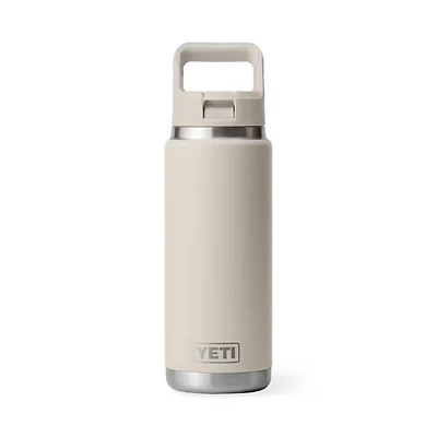 YETI Rambler Water Bottle with Color-matched Straw Cap