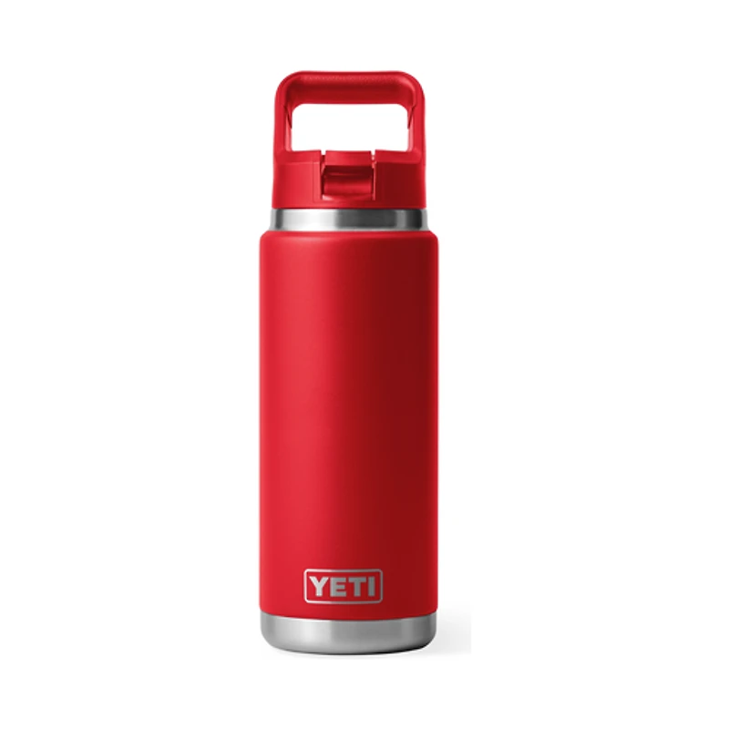 YETI Rambler Water Bottle with Color-matched Straw Cap