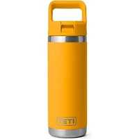 YETI Rambler Water Bottle with Colour-Matched Straw Cap