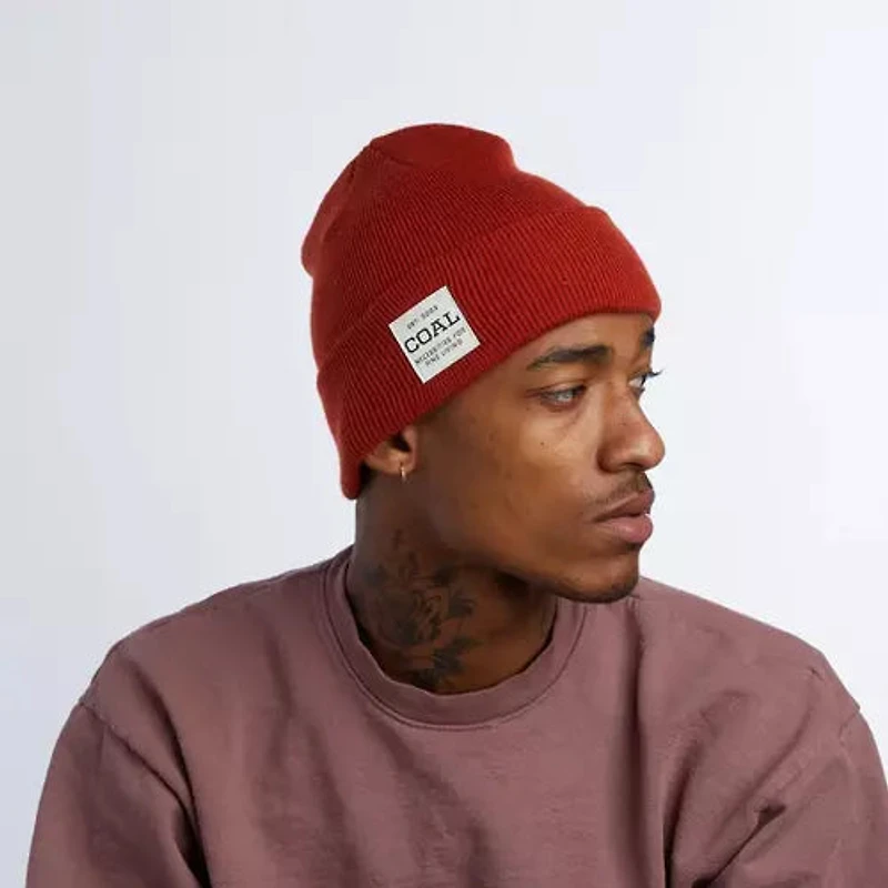 COAL The Uniform Mid Recycled Knit Cuff Beanie