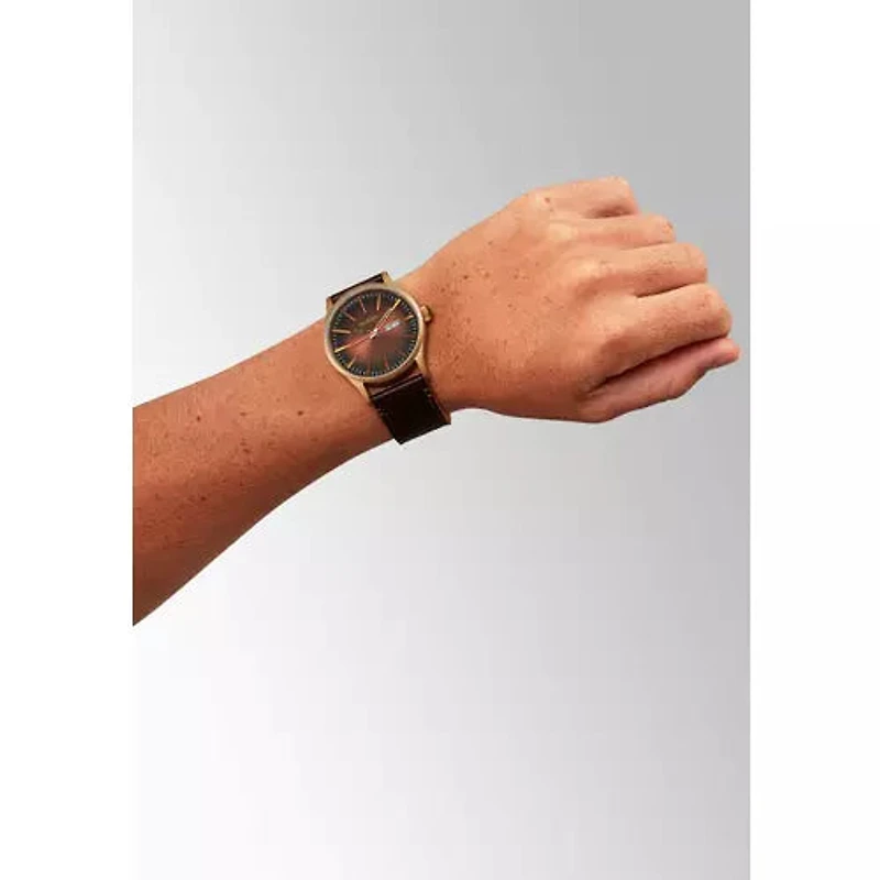 Nixon Sentry Leather
