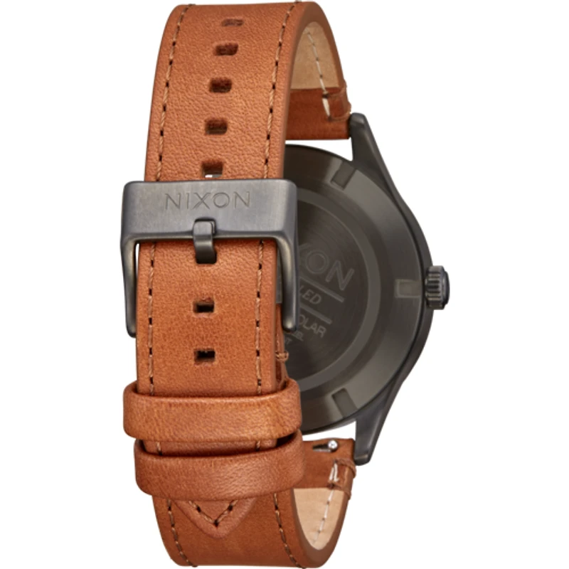 Nixon Sentry Solar Leather