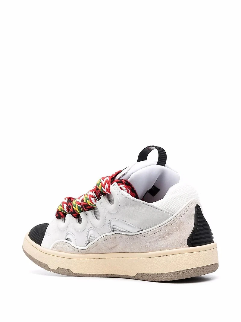 LANVIN - Curb Sneakers in Light Grey