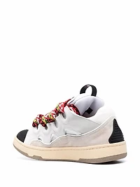 LANVIN - Curb Sneakers in Light Grey