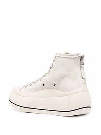 R13 - Platform Sneakers in Cream
