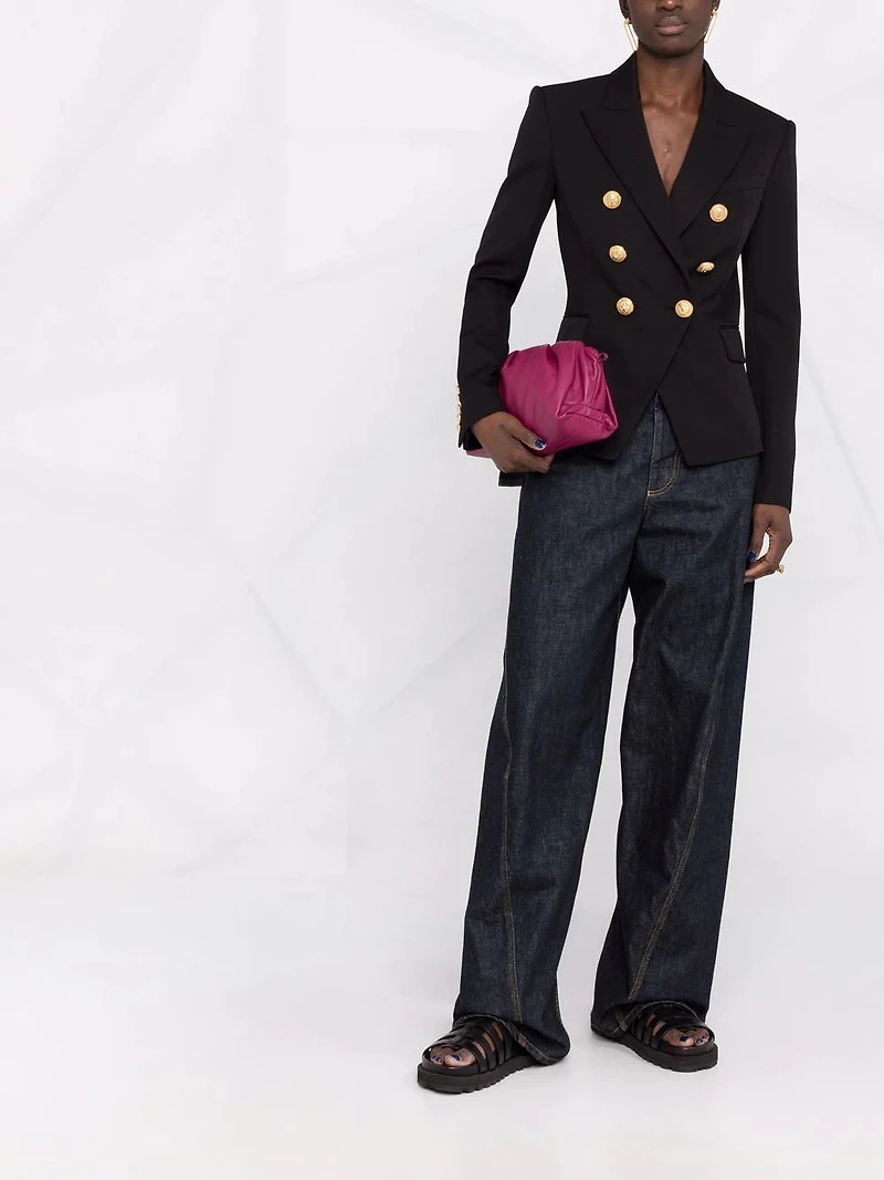 BALMAIN - Double Breasted Blazer in Black