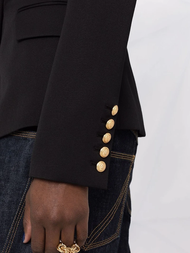 BALMAIN - Double Breasted Blazer in Black