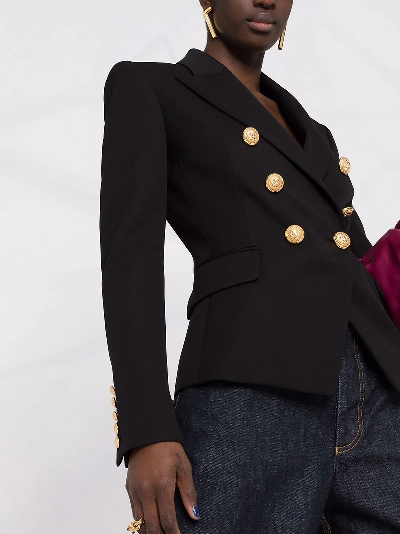 BALMAIN - Double Breasted Blazer in Black