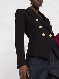 BALMAIN - Double Breasted Blazer in Black