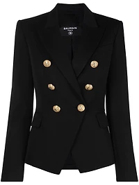 BALMAIN - Double Breasted Blazer in Black