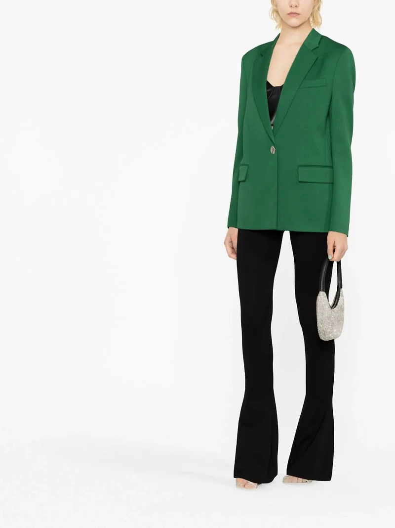THE ATTICO - Single Breasted Blazer in Green