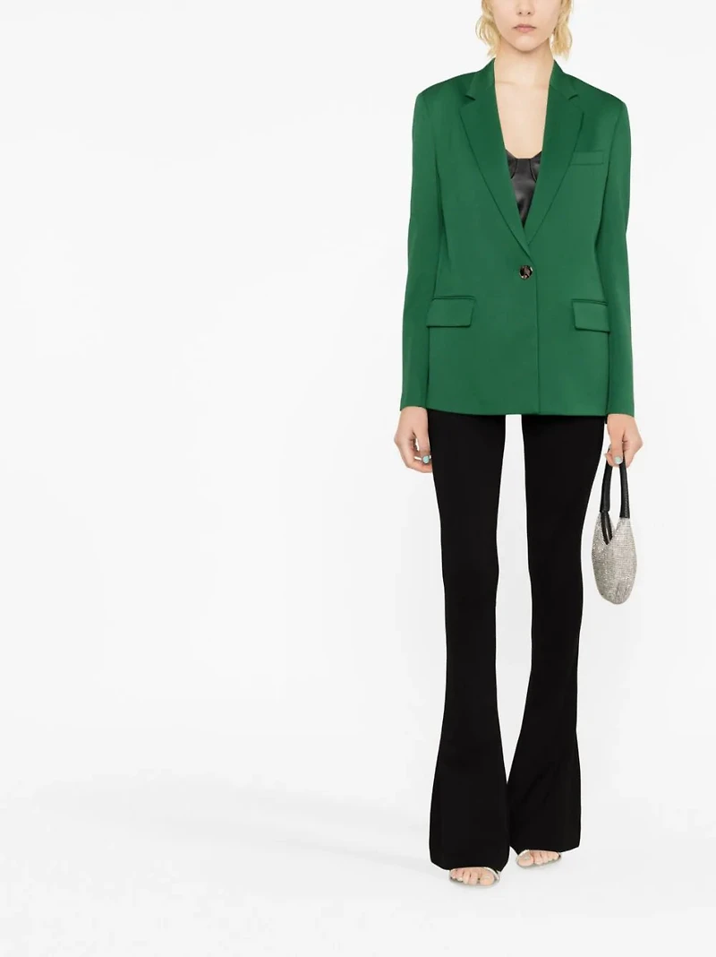 THE ATTICO - Single Breasted Blazer in Green