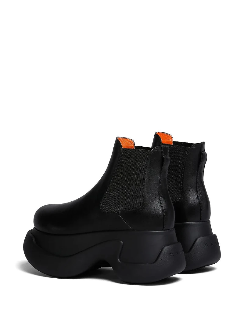 MARNI - 80mm Leather Ankle Boots