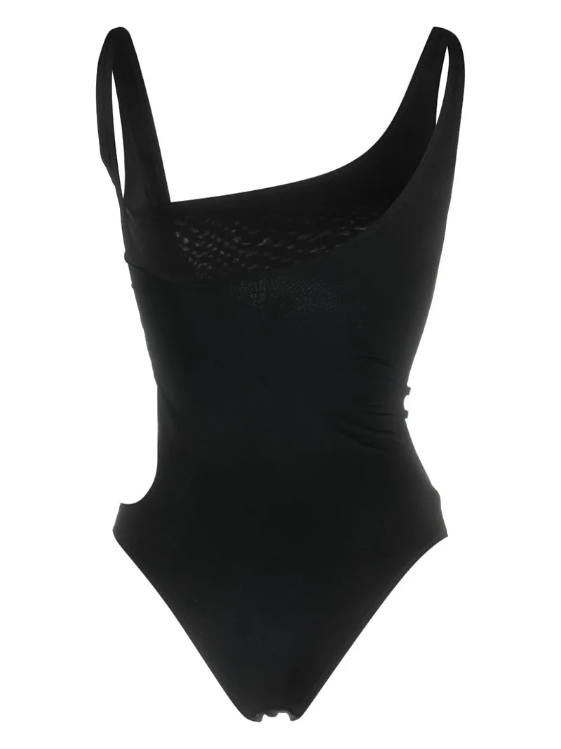 OFF-WHITE - Cut Out Swimsuit in Black